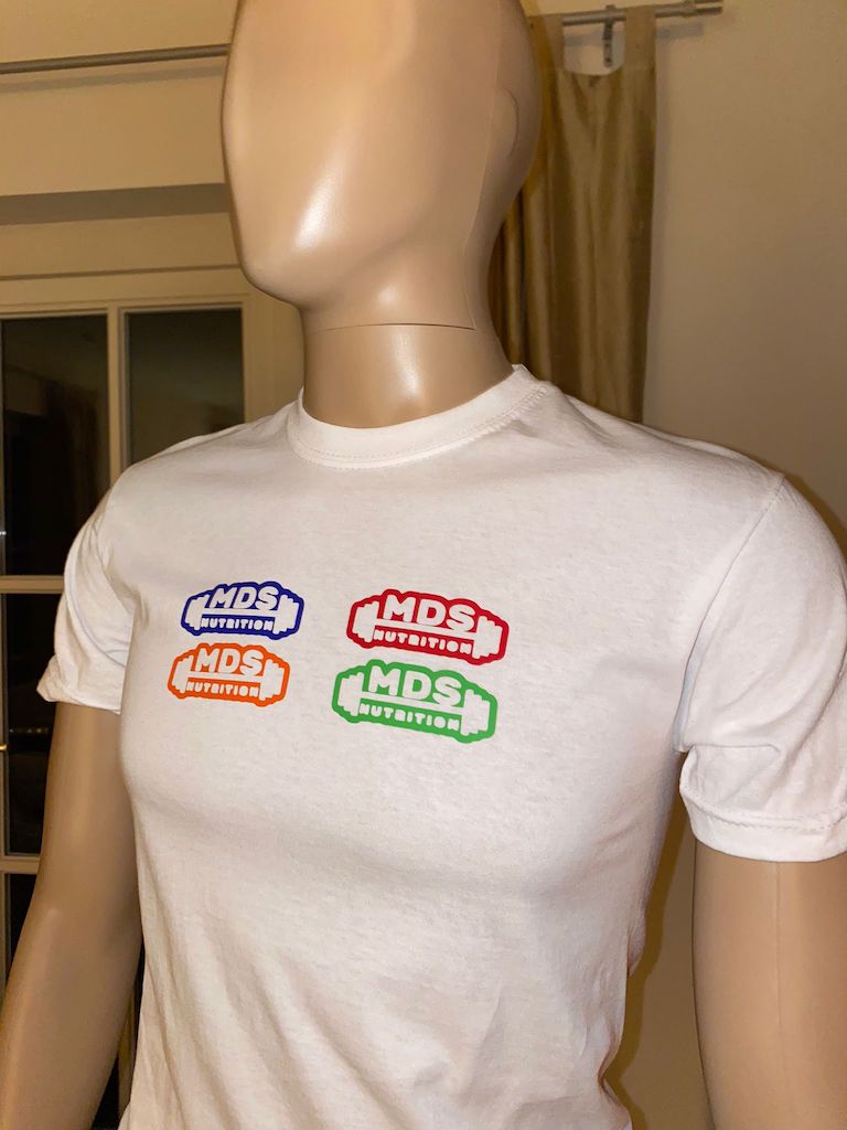 Tshirt Wit MDS Nutrition