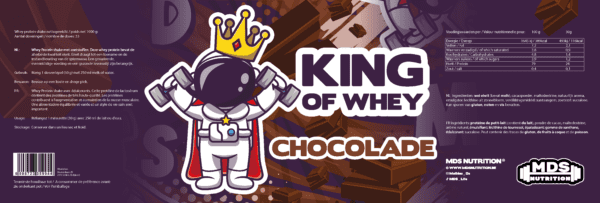 MDS NUTRITION - King of Whey Chocolade